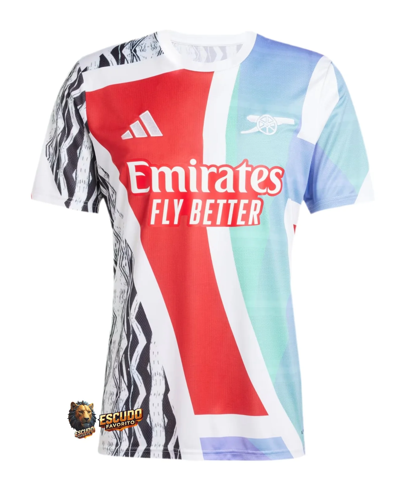 CAMISETA ARSENAL PRE JUEGO 24/25 HOMBRE
