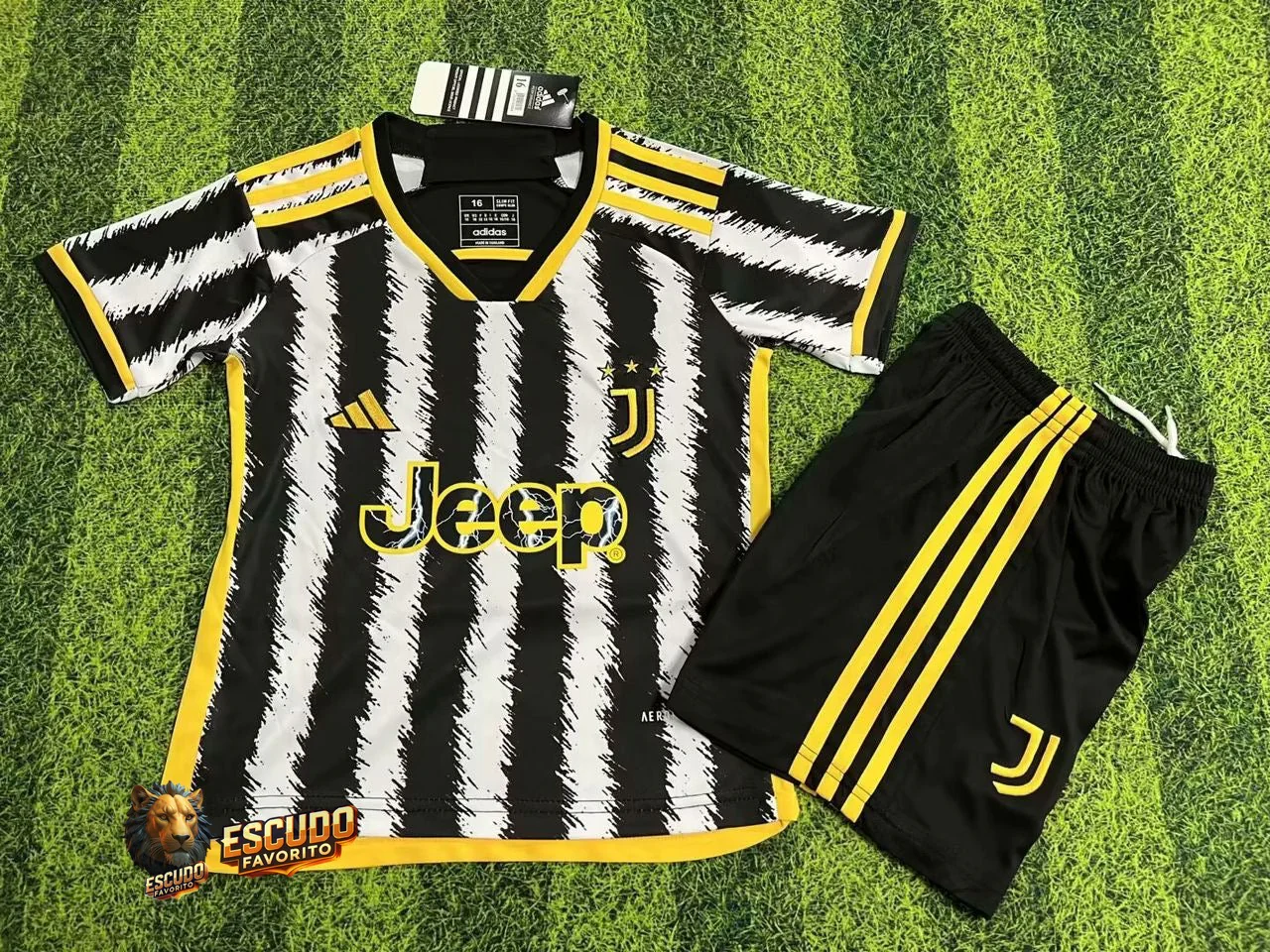 JUVENTUS I 23/24 EQUIPACIÓN PARA NIÑOS