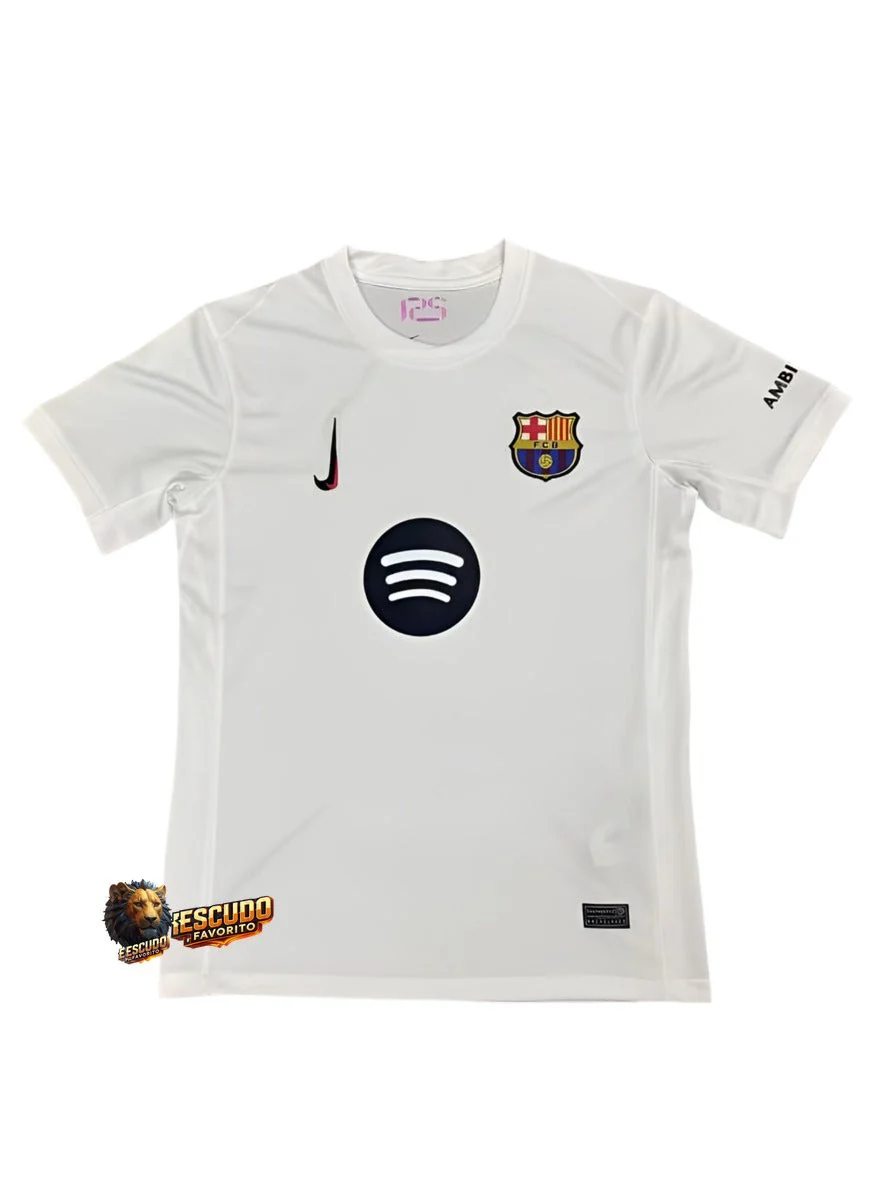 CAMISETA BARCELONA EDICIÓN ESPECIAL VI BLANCA 24/25 HOMBRE