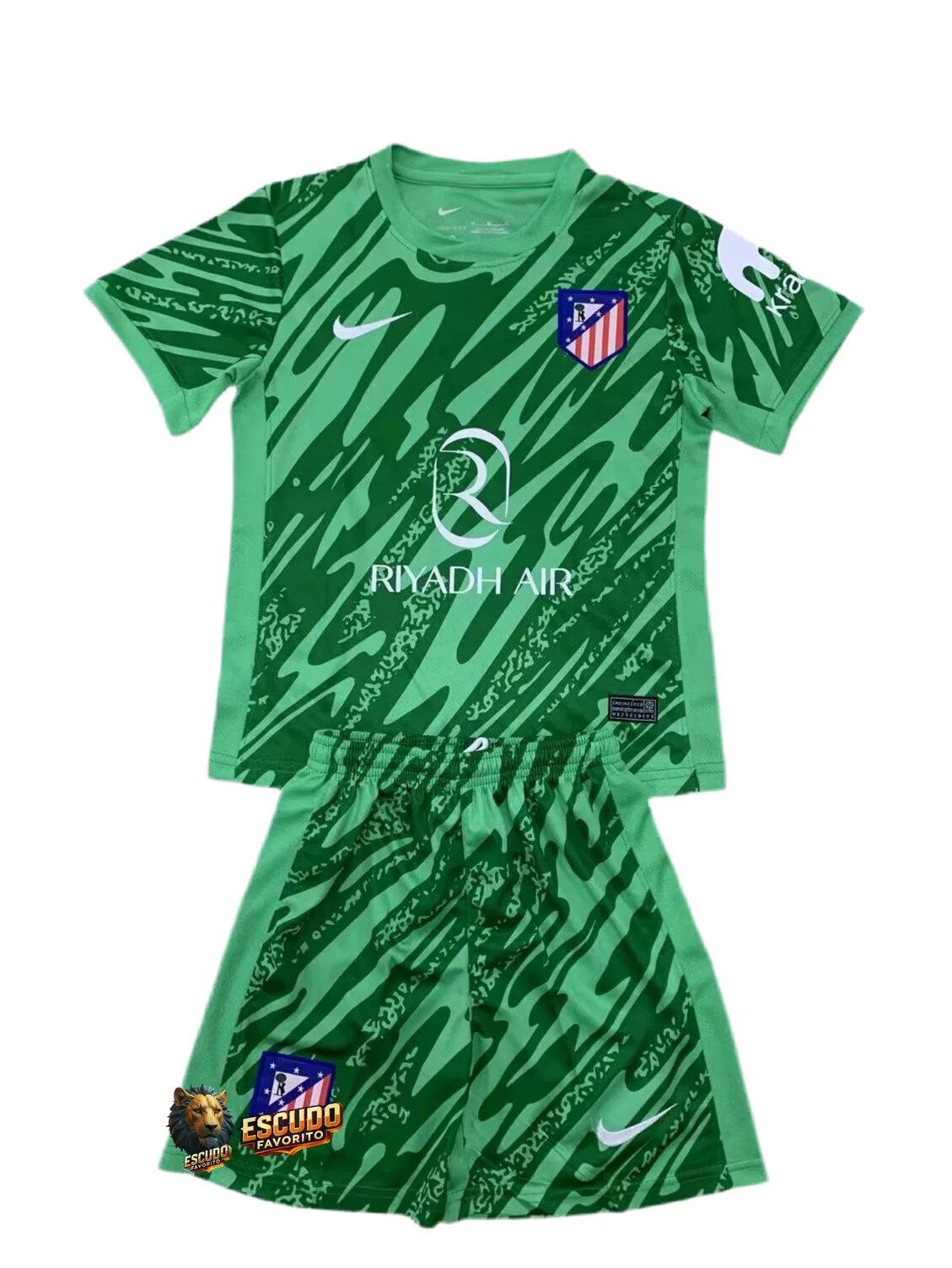 ATLÉTICO DE MADRID PORTERO II 24/25 EQUIPACIÓN PARA NIÑOS