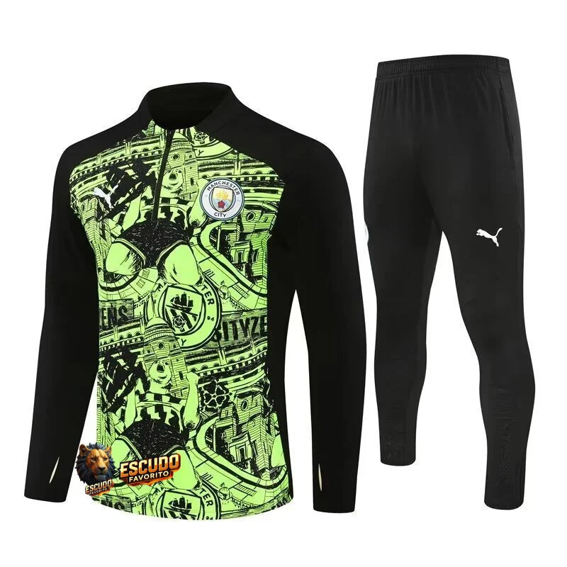 CHÁNDAL + PANTALONES PARA NIÑOS MANCHESTER CITY VIII 25/26 HOMBRE