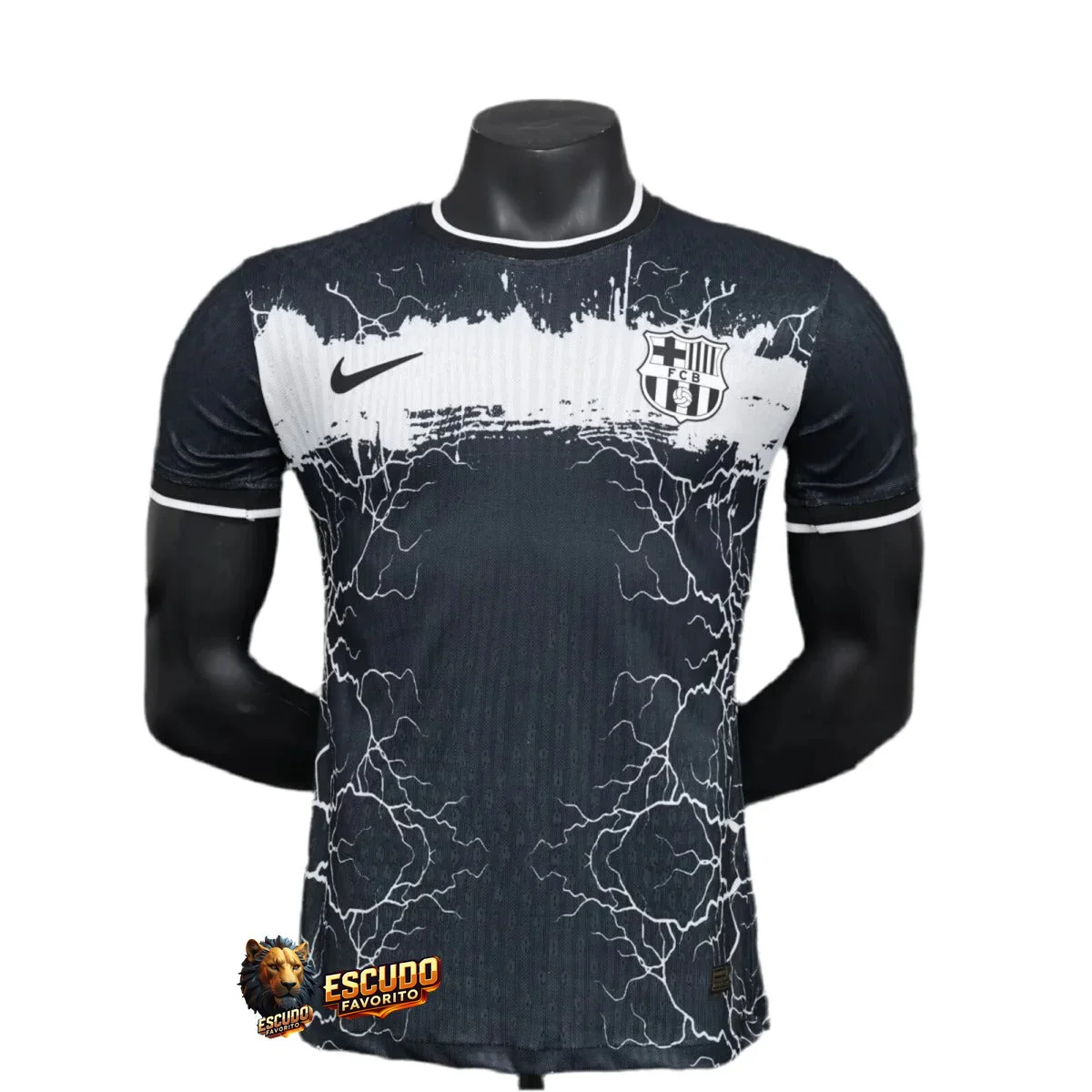 BARCELONA NEGRA II 24/25 HOMBRE VERSIÓN JUGADOR