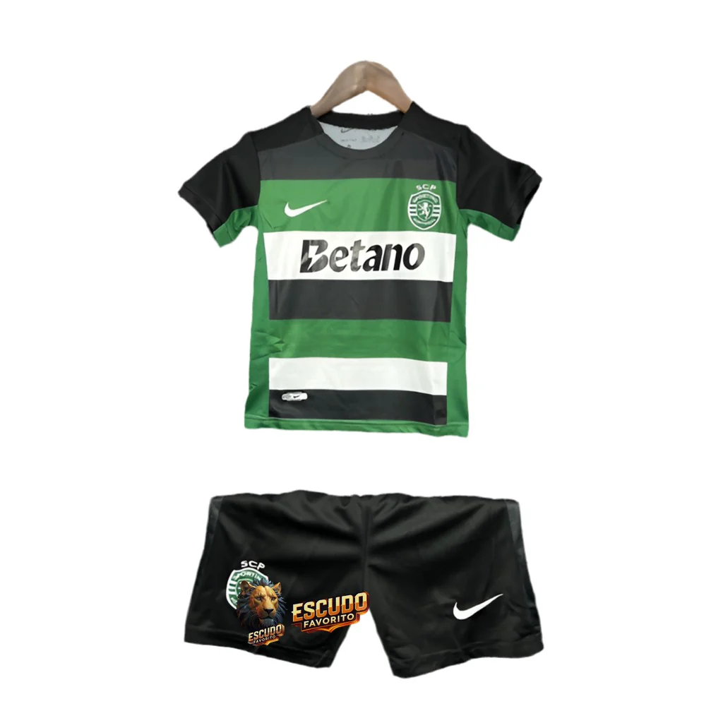 SPORTING LISBOA I 24/25 EQUIPACIÓN PARA NIÑOS