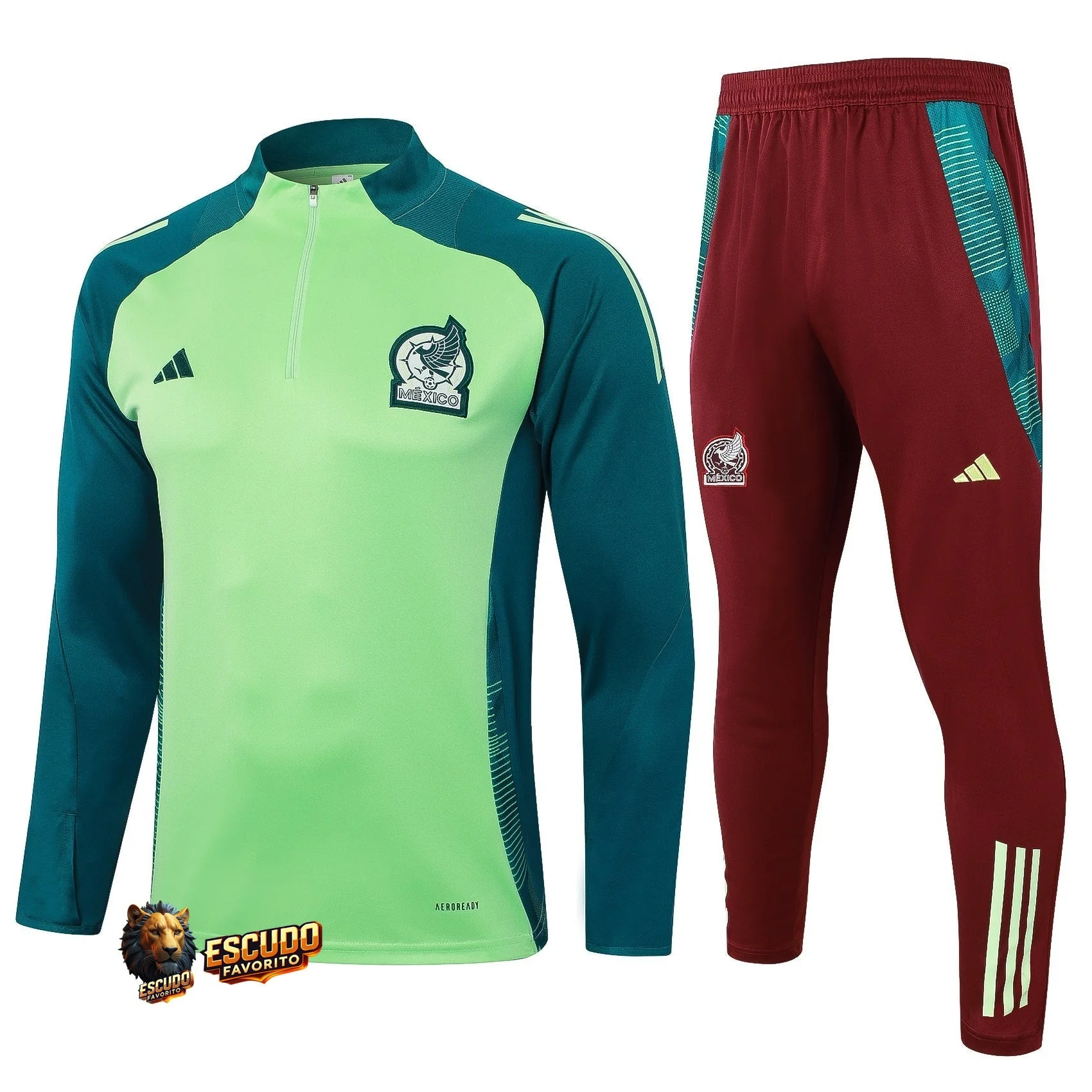 CHÁNDAL + PANTALONES MEXICO ENTRENAMIENTO I 24-25 HOMBRE