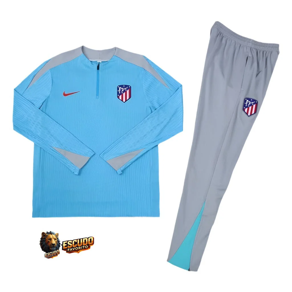 ATLÉTICO DE MADRID CAMISETA MANGA LARGA + PANTALONES IV 24/25 HOMBRE