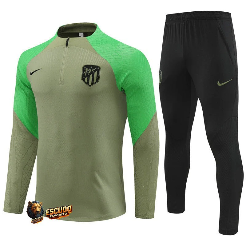 ATLÉTICO DE MADRID CAMISETA MANGA LARGA + PANTALONES III 23/24 HOMBRE
