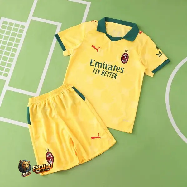 MILAN III 25/26 EQUIPACIÓN PARA NIÑOS