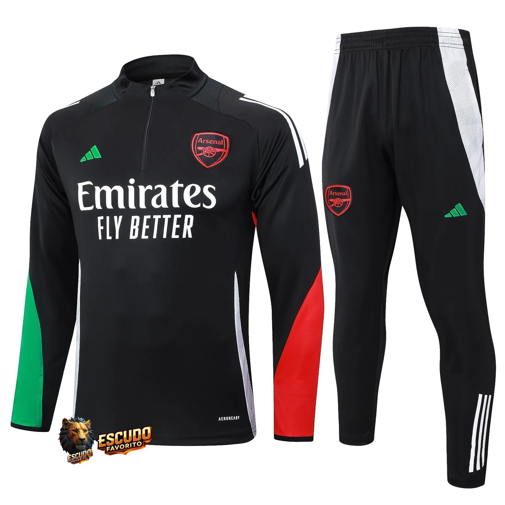 CHÁNDAL + PANTALONES ARSENAL ENTRENAMIENTO I 24/25 HOMBRE