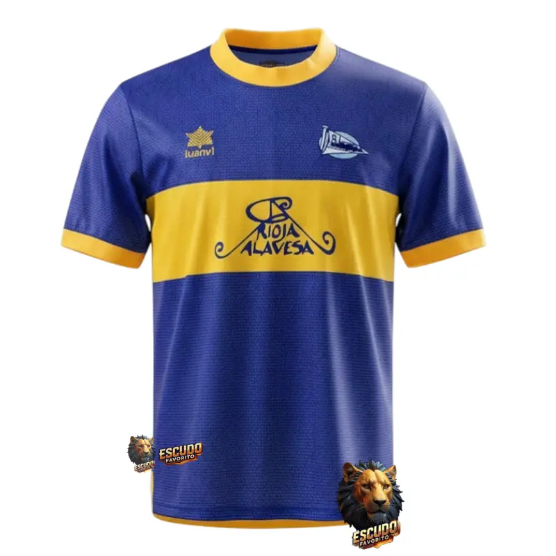 ALAVÉS I 00/01 COPA UEFA RETRO HOMBRE