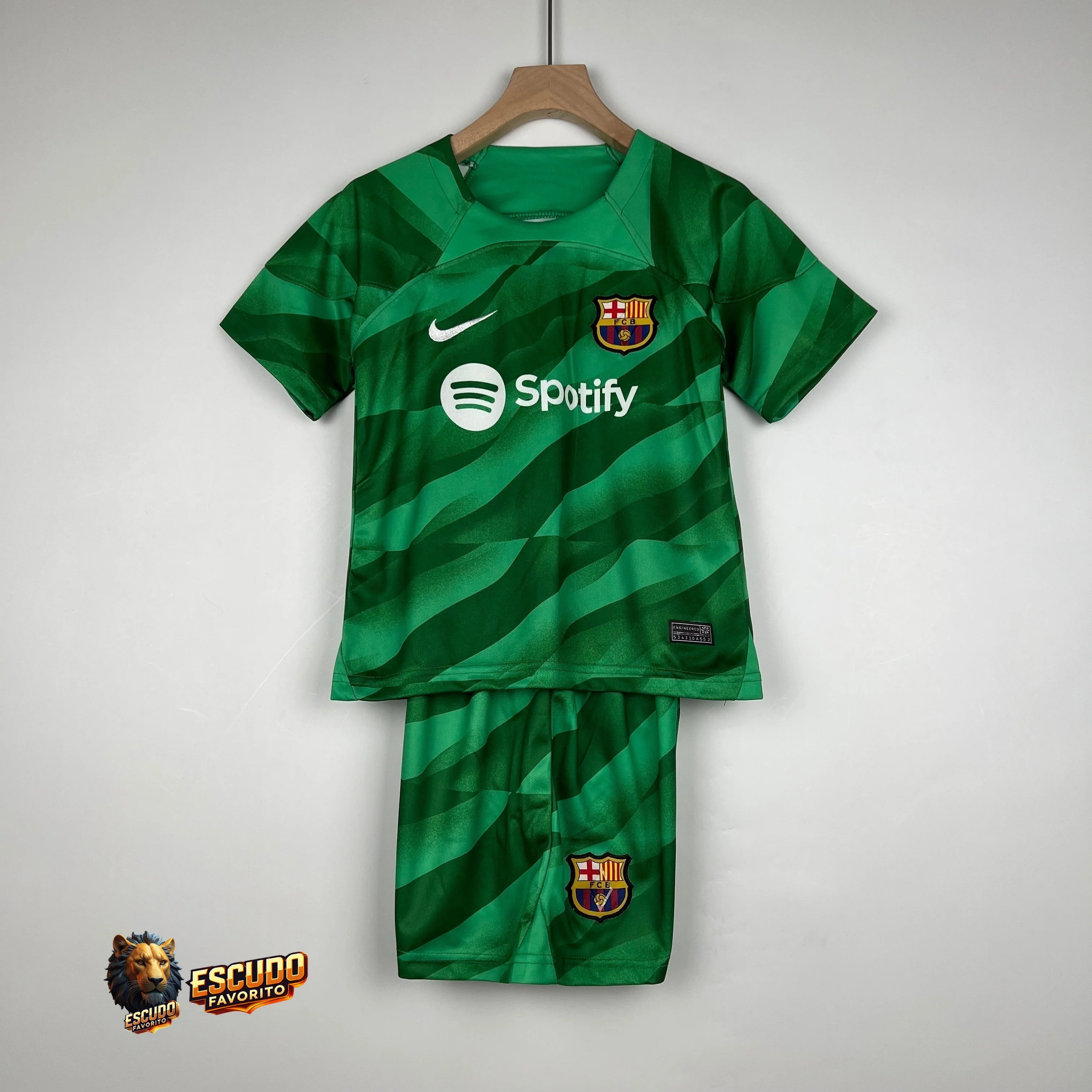 BARCELONA PORTERO I 23/24 EQUIPACIÓN PARA NIÑOS