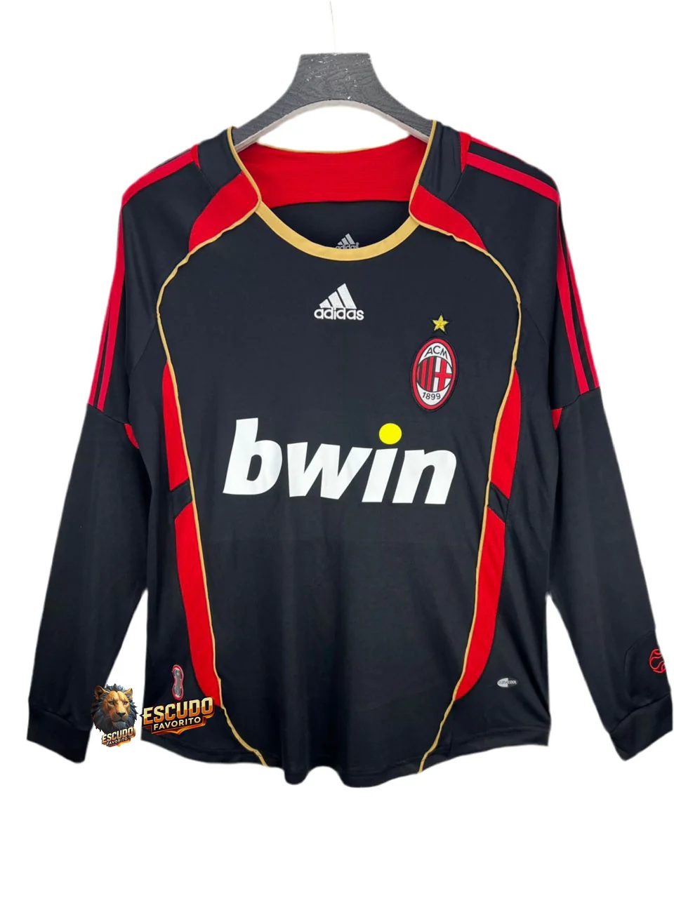 MILAN III 06/07 HOMBRE (RETRO) MANGA LARGA