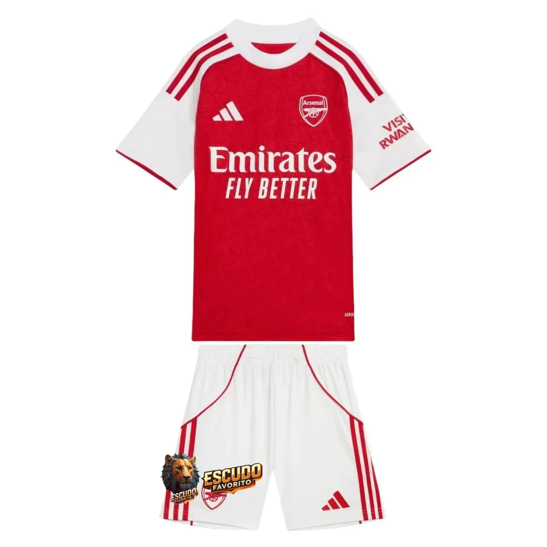 ARSENAL I 25/26 EQUIPACIÓN PARA NIÑOS