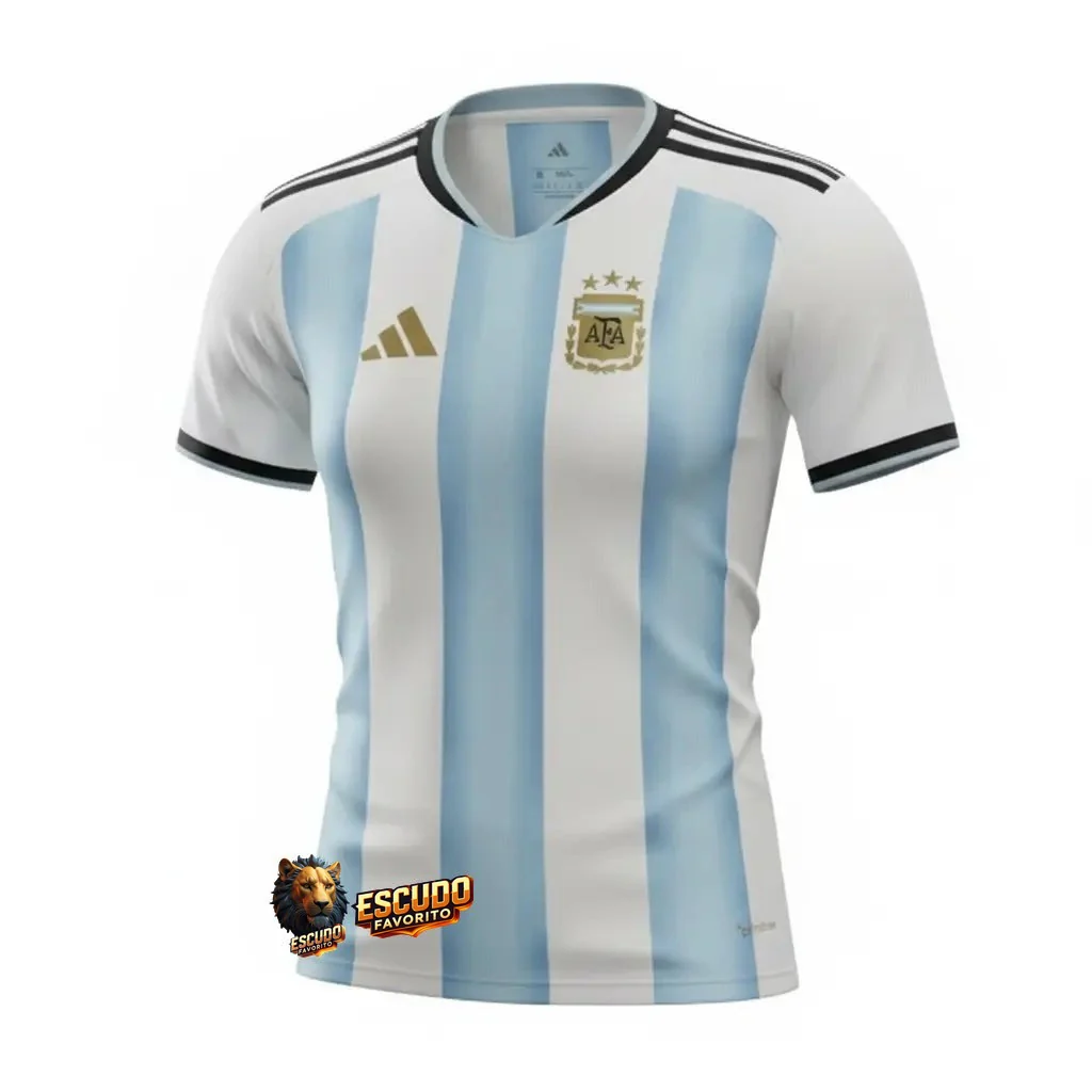 CAMISETA ARGENTINA I MUNDIAL 2026 MUJER