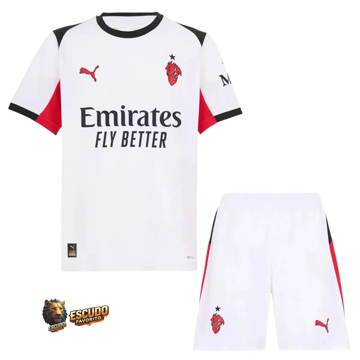 MILAN III 25/26 EQUIPACIÓN PARA NIÑOS