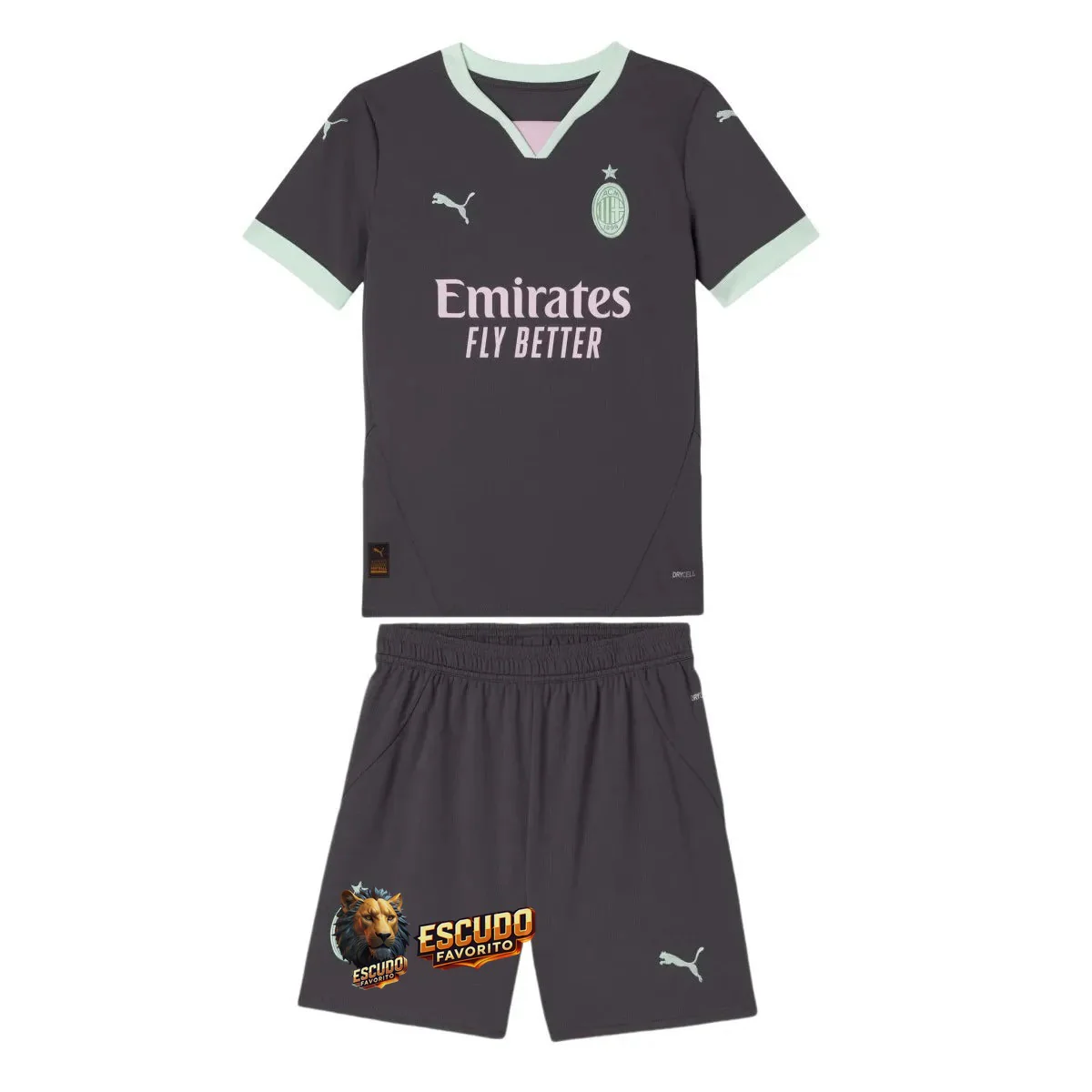 MILAN III 24/25 EQUIPACIÓN PARA NIÑOS