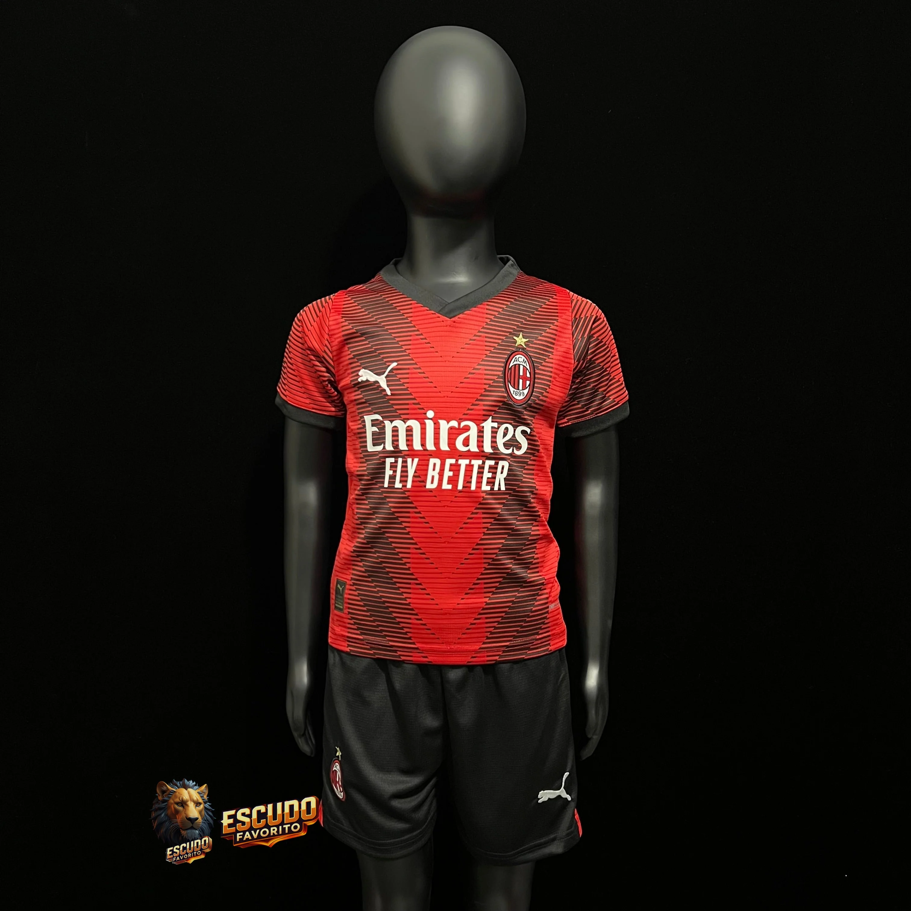 MILAN I 23/24 EQUIPACIÓN PARA NIÑOS