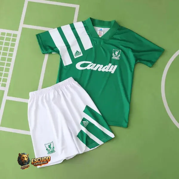 CAMISETA LIVERPOOL II 1992 RETRO EQUIPACIÓN PARA NIÑOS