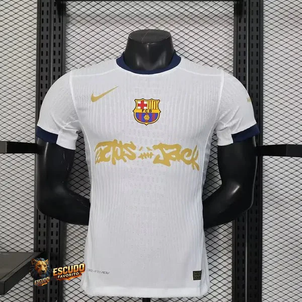 BARCELONA TRAVIS SCOTT CACTUS JACK BLANCA VERSIÓN JUGADOR