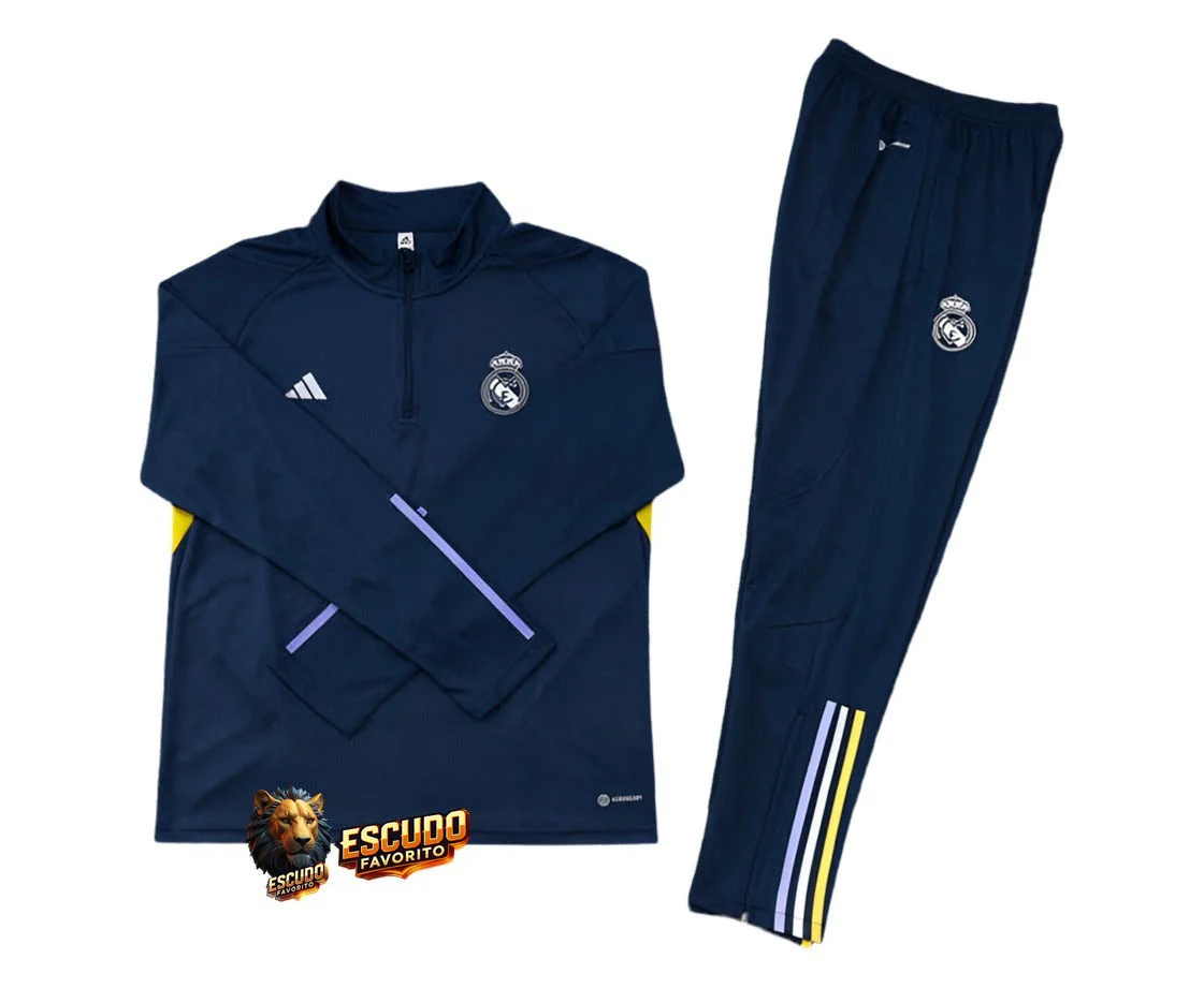 CHÁNDAL + PANTALONES REAL MADRID ENTRENAMIENTO III 23/24 HOMBRE