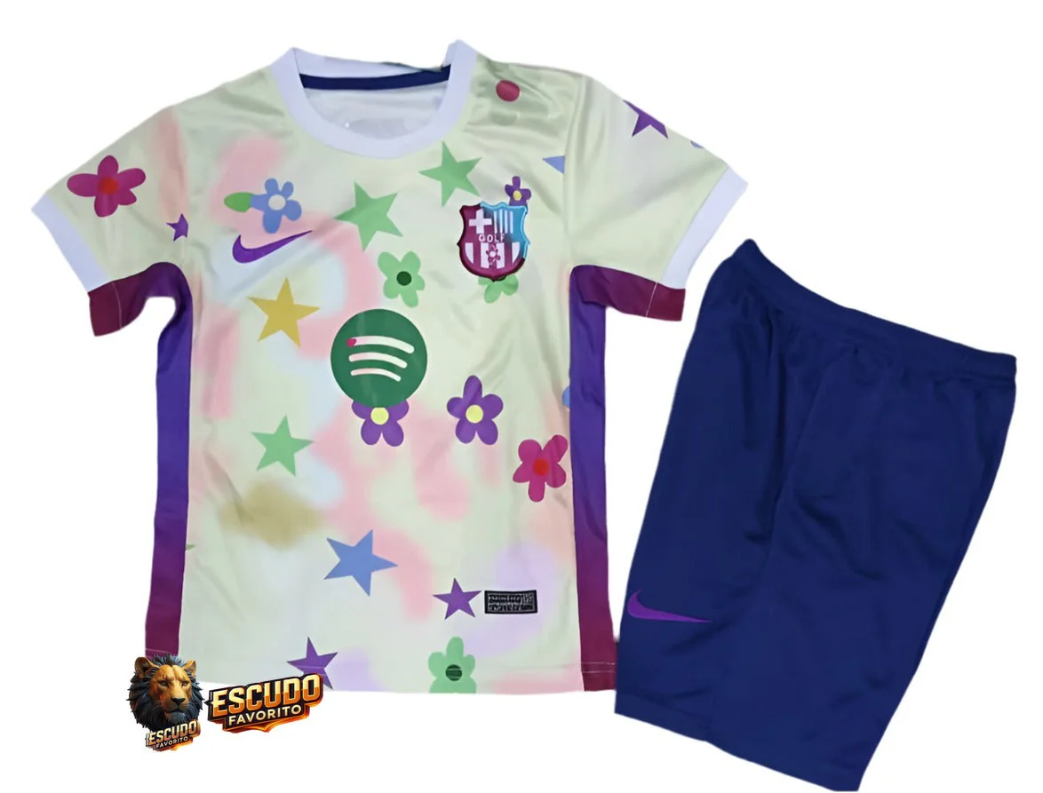 BARCELONA 25/26 EDICIÓN ESPECIAL II EQUIPACIÓN PARA NIÑOS