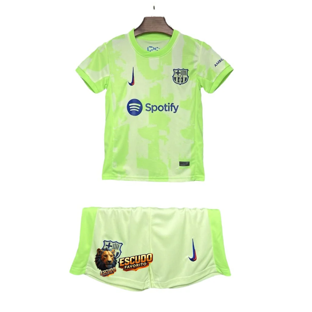 BARCELONA III 24/25 EQUIPACIÓN PARA NIÑOS