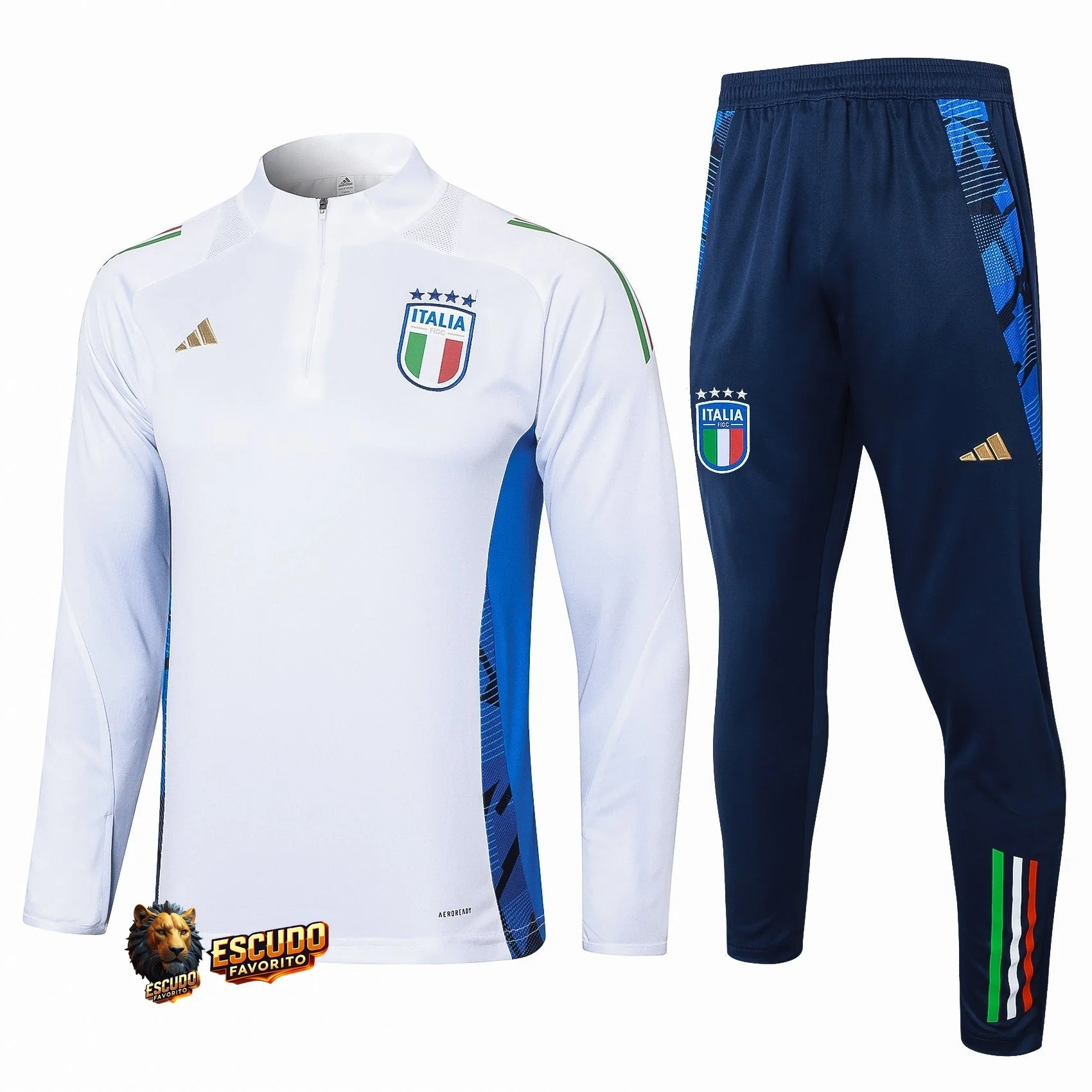 CHÁNDAL + PANTALONES ITALIA ENTRENAMIENTO V 24 HOMBRE