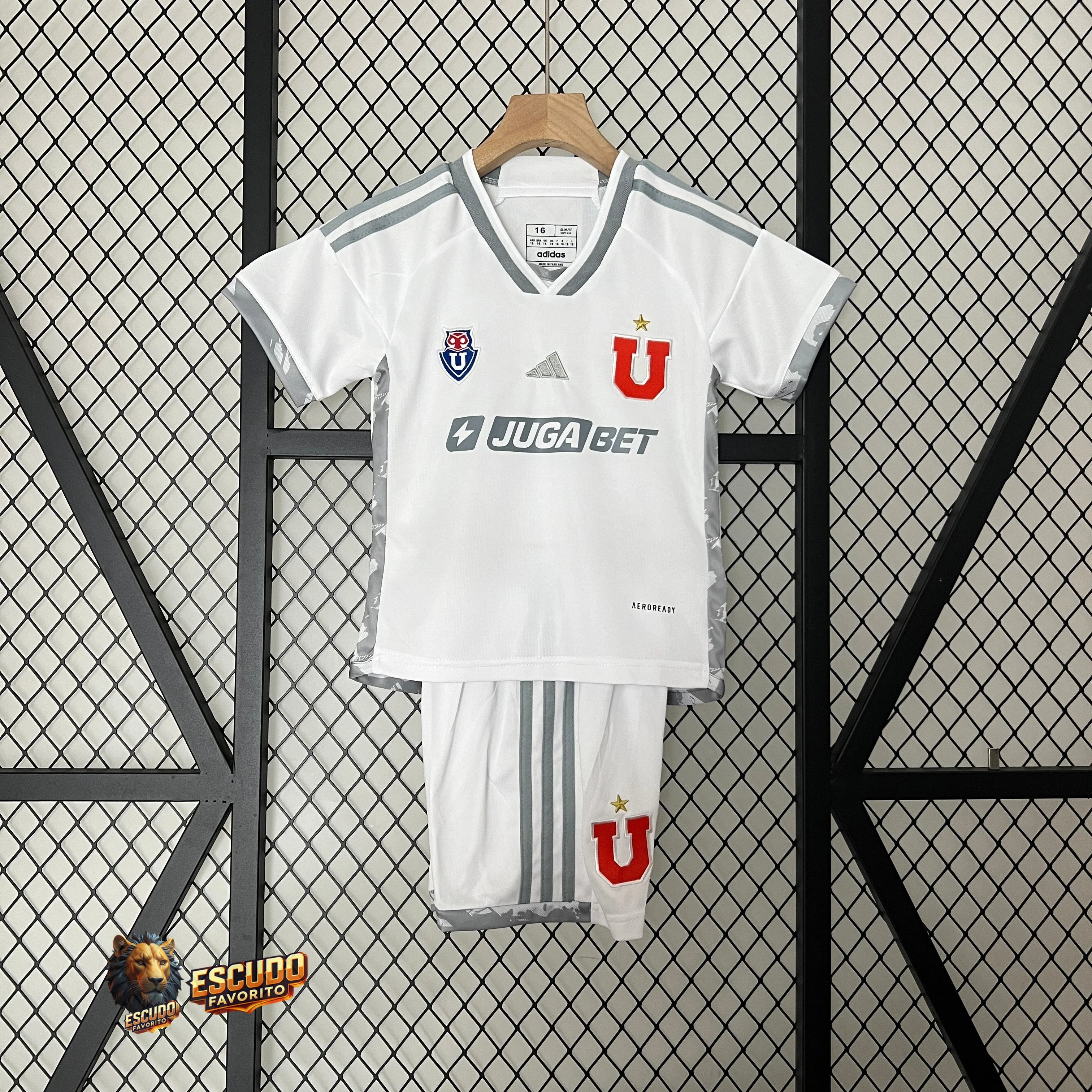 CAMISETA UNIVERSIDAD DE CHILE II 24/25 EQUIPACIÓN PARA NIÑOS