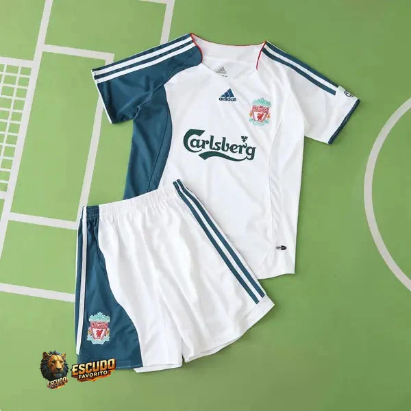 CAMISETA LIVERPOOL II 2006 RETRO EQUIPACIÓN PARA NIÑOS