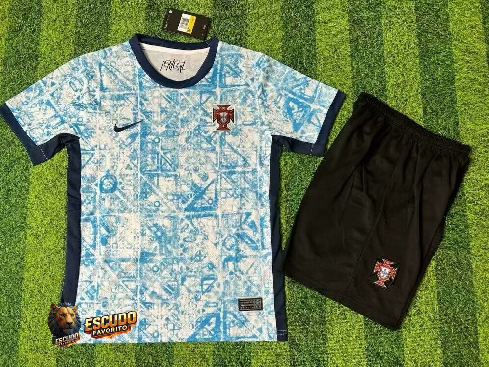 CAMISETA PORTUGAL II EURO 2024 EQUIPACIÓN PARA NIÑOS