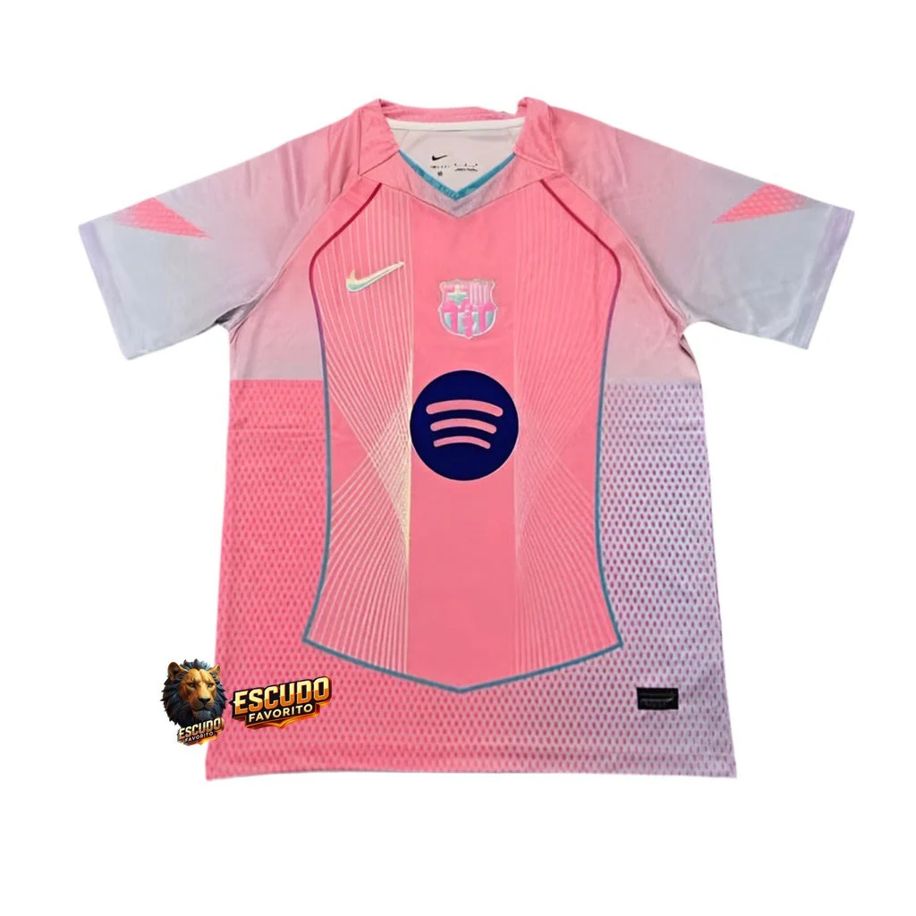 CAMISETA BARCELONA ROSA III 25/26 HOMBRE
