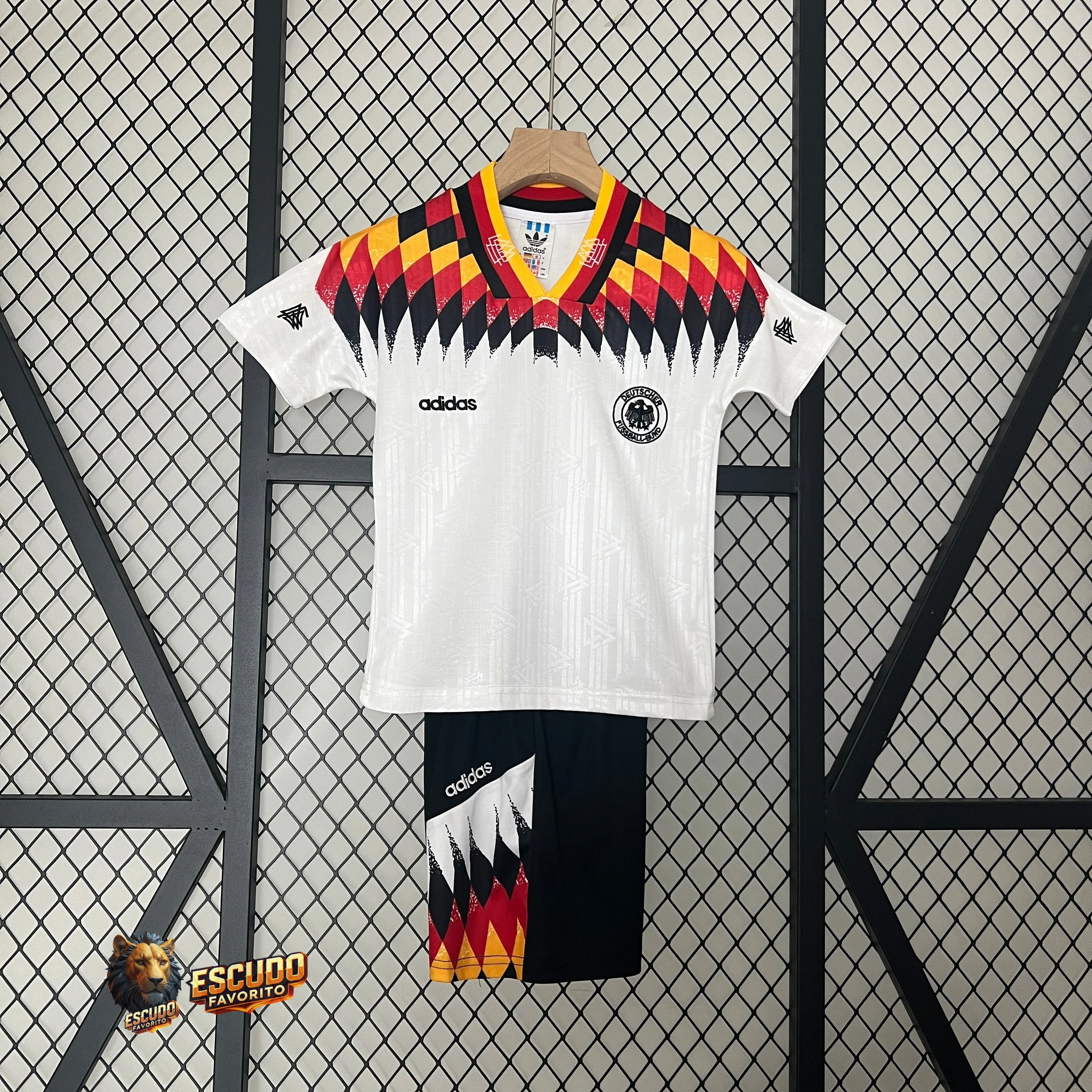 CAMISETA ALEMANIA I 1994 EQUIPACIÓN PARA NIÑOS (RETRO)