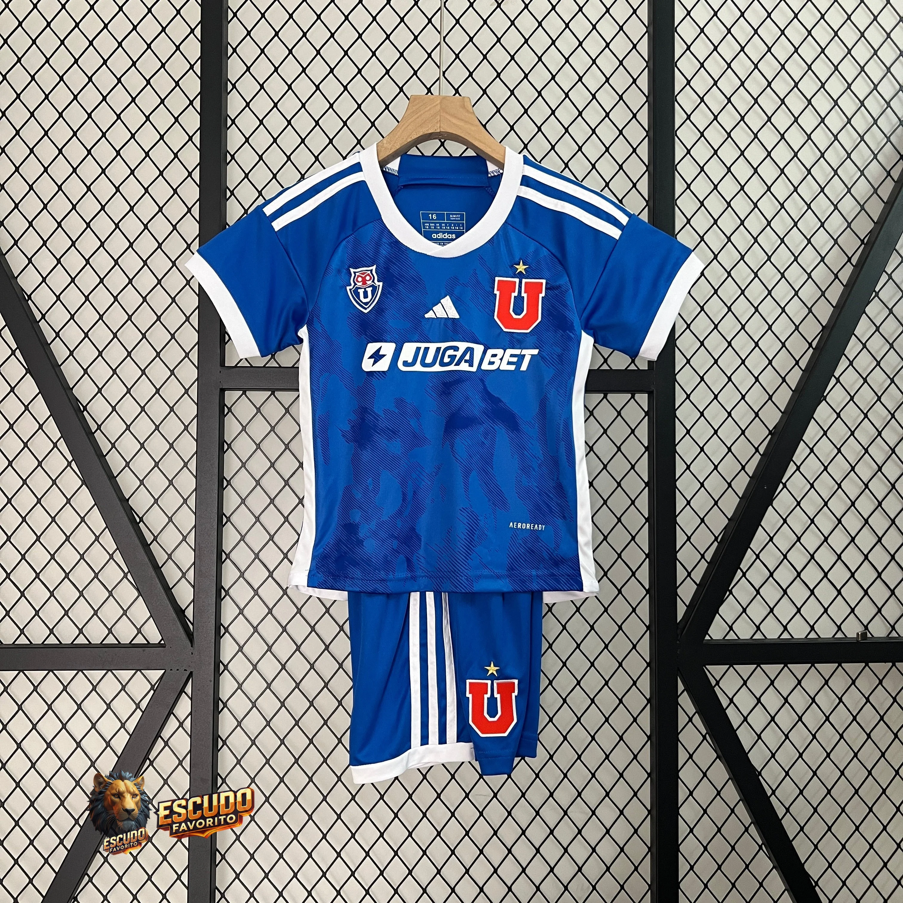 CAMISETA UNIVERSIDAD DE CHILE I 24/25 EQUIPACIÓN PARA NIÑOS