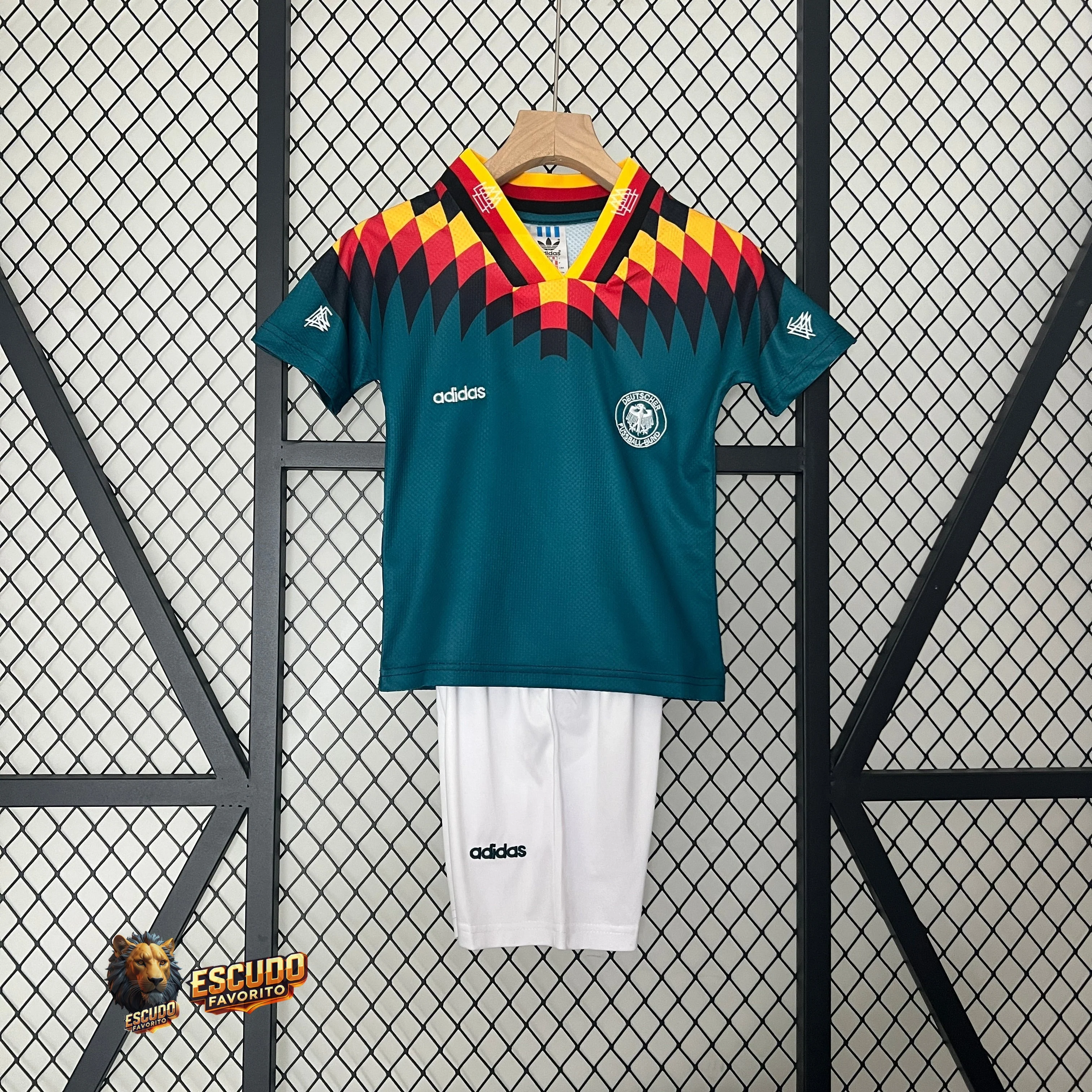CAMISETA ALEMANIA II 1994 EQUIPACIÓN PARA NIÑOS (RETRO)