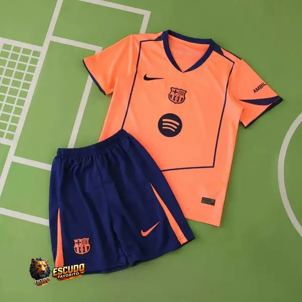 BARCELONA III 25/26 EQUIPACIÓN PARA NIÑOS