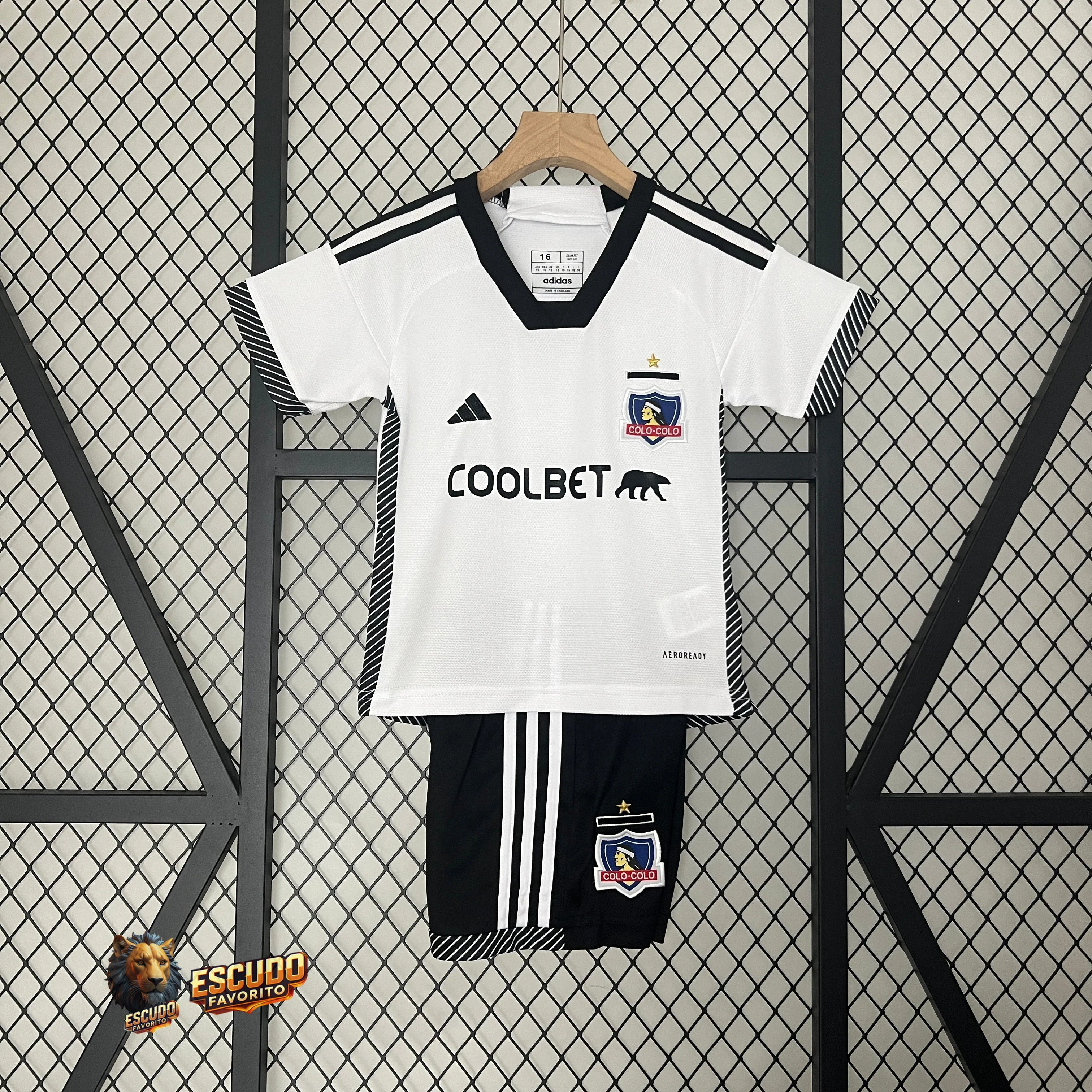 CAMISETA COLO COLO I 24/25 EQUIPACIÓN PARA NIÑOS