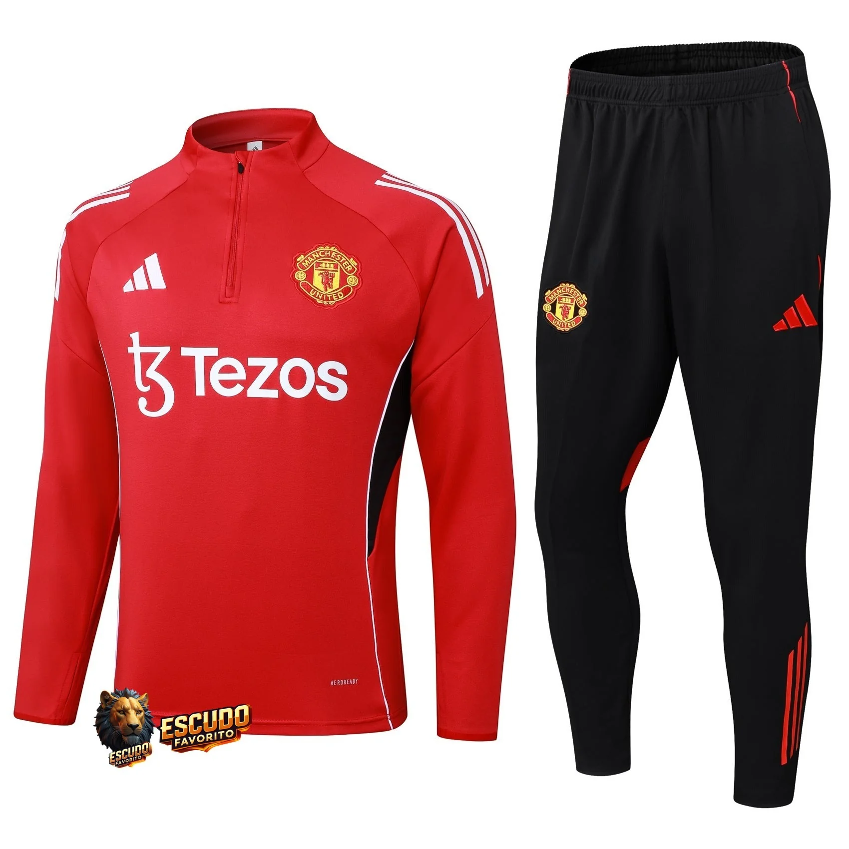 CHÁNDAL + PANTALONES MANCHESTER UNITED ENTRENAMIENTO 25/26 HOMBRE