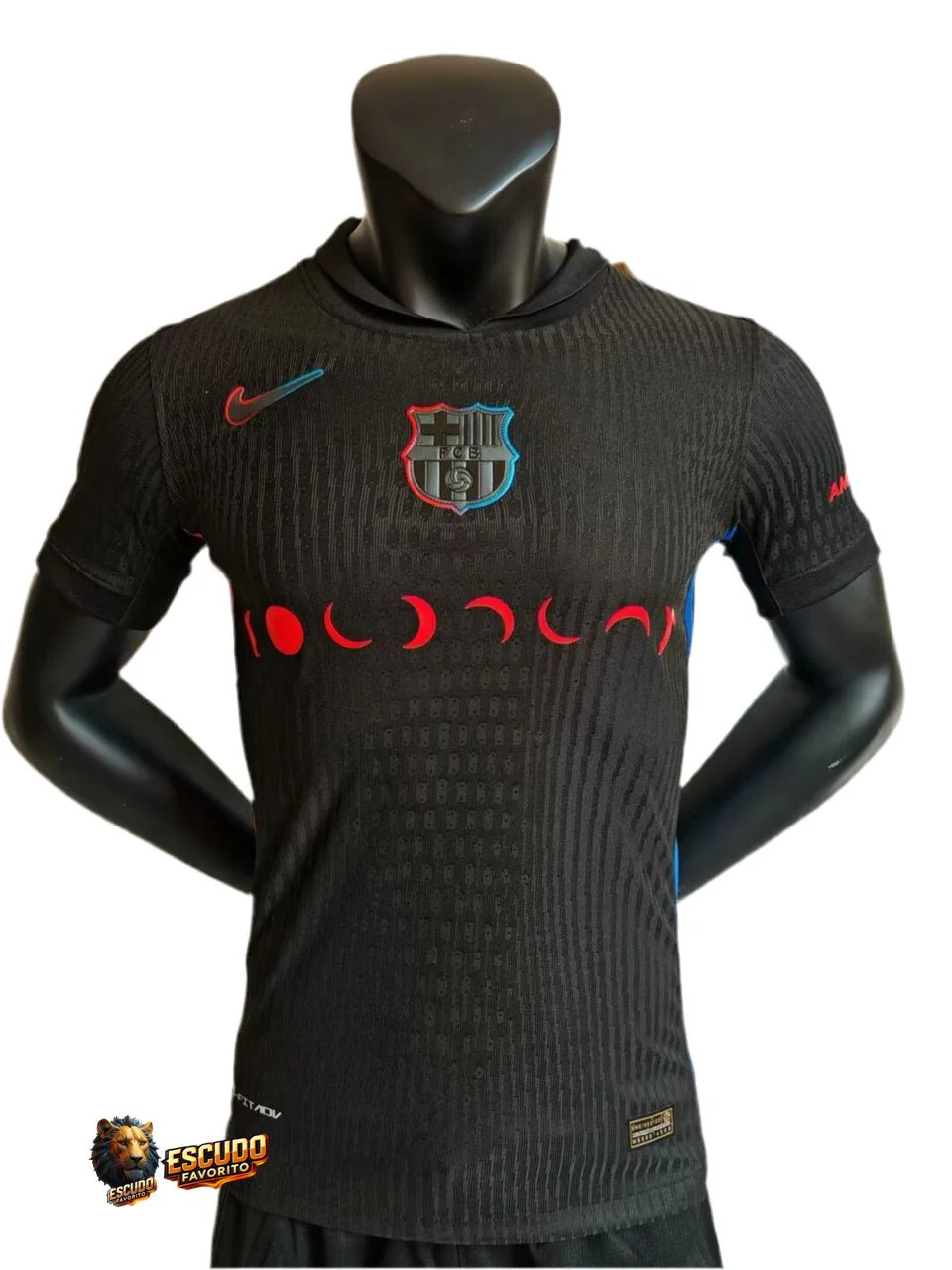 BARCELONA II COLDPLAY NEGRA 24/25 HOMBRE VERSIÓN JUGADOR