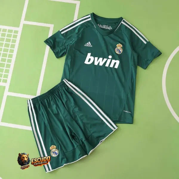 CAMISETA REAL MADRID III 12/13 EQUIPACIÓN PARA NIÑOS (RETRO)