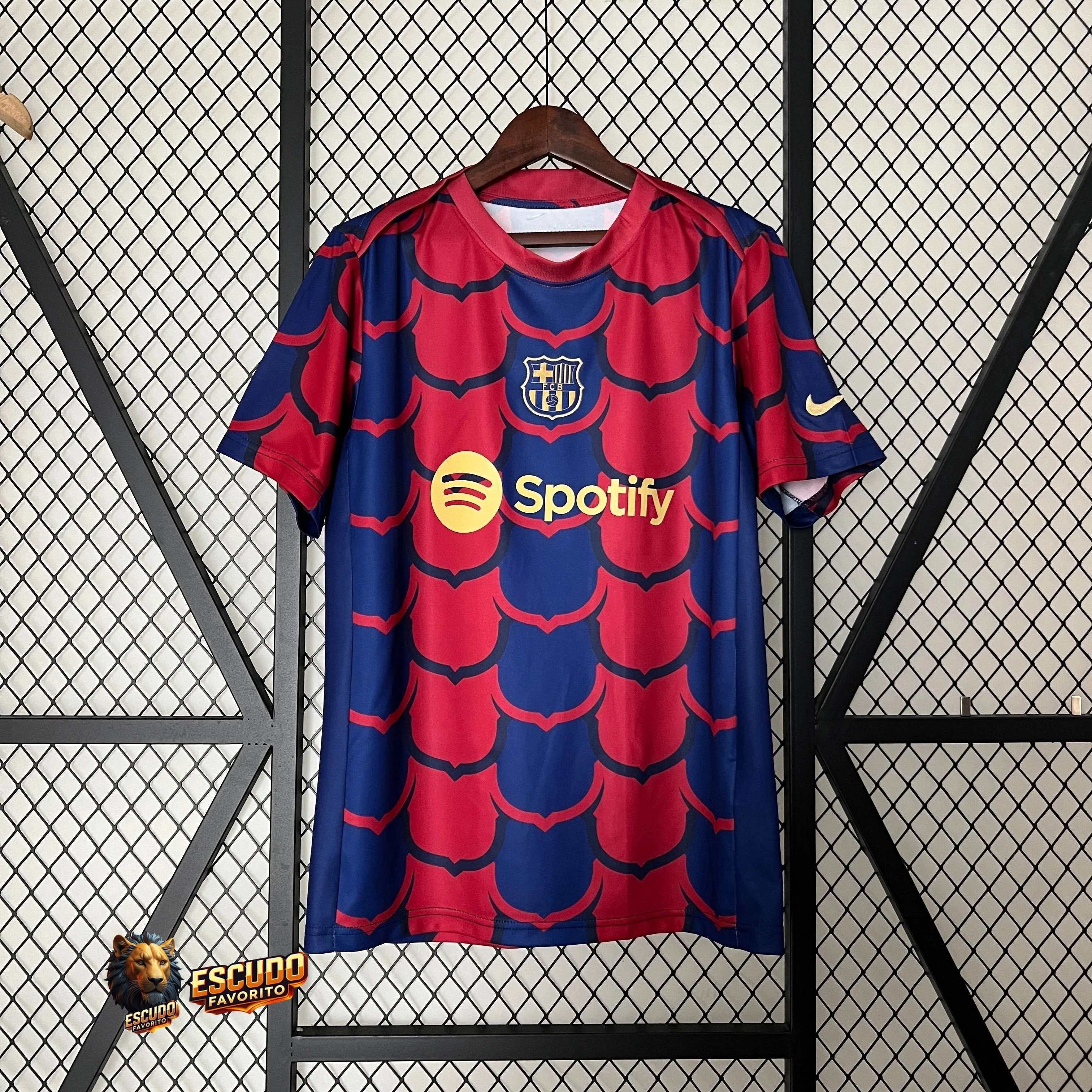 CAMISETA BARCELONA CALENTAMIENTO  I 24/25 HOMBRE