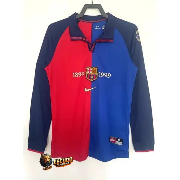 BARCELONA I 99-00 MANGA LARGA RETRO HOMBRE