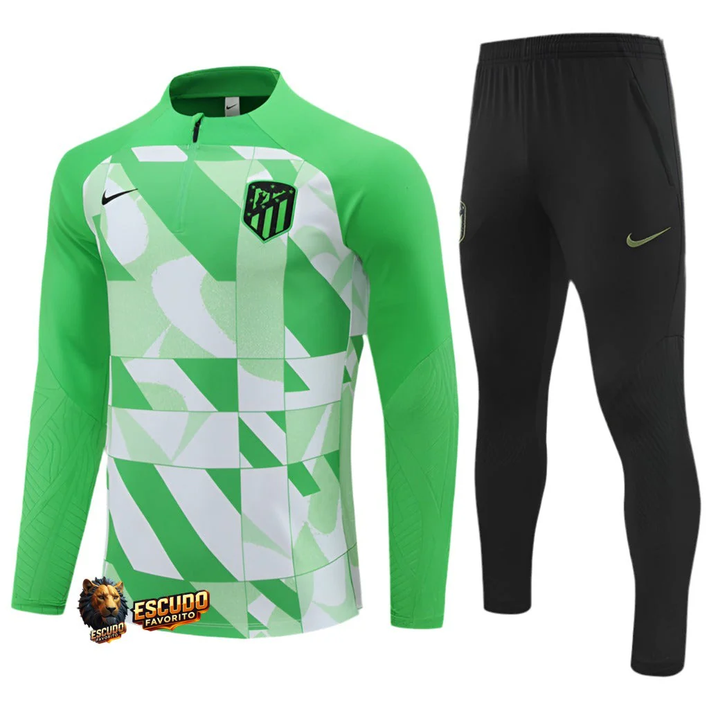 ATLÉTICO DE MADRID CAMISETA MANGA LARGA + PANTALONES II 23/24 HOMBRE