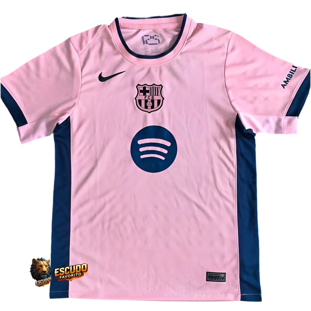 CAMISETA BARCELONA ROSA 25/26 HOMBRE