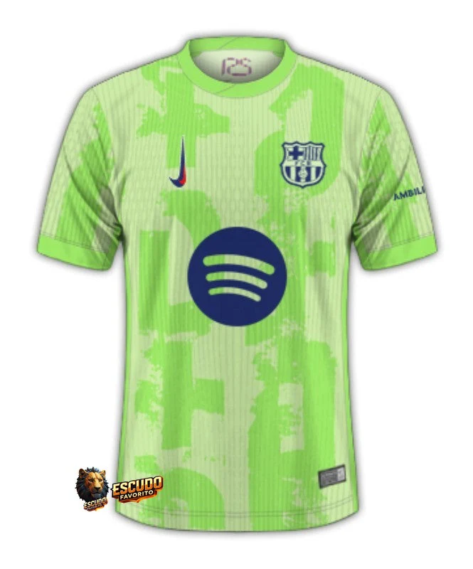 CAMISETA BARCELONA III 24/25 VERDE HOMBRE
