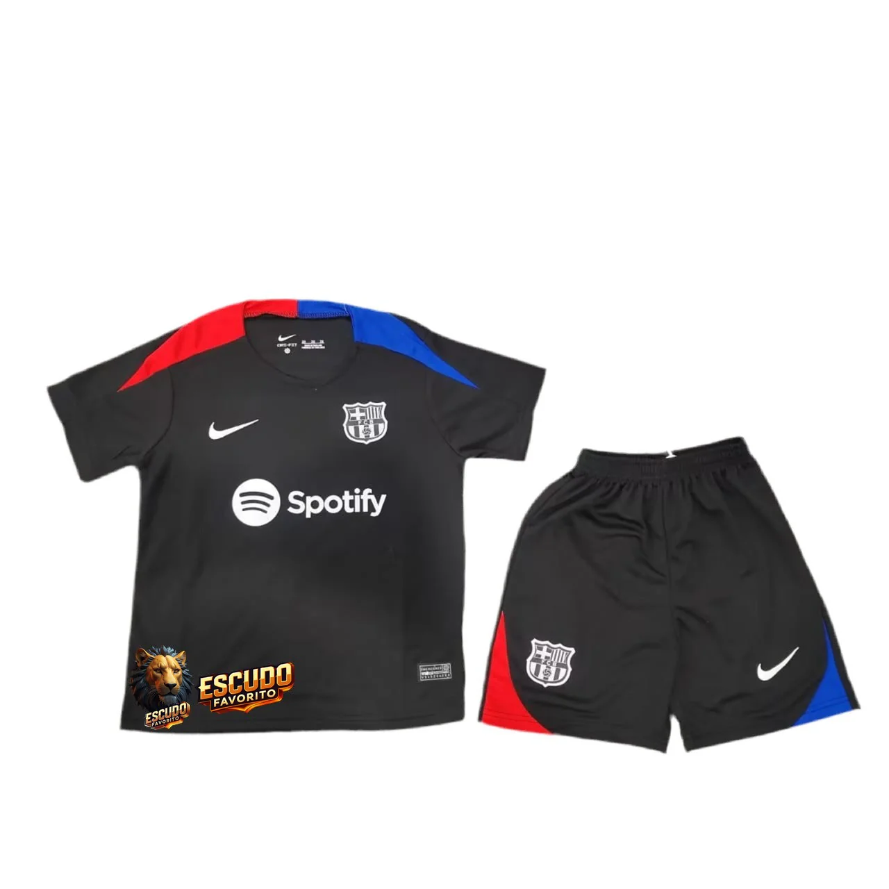 BARCELONA EDICIÓN ESPECIAL II NEGRA 24/25 EQUIPACIÓN PARA NIÑOS