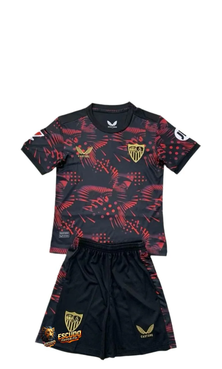 SEVILLA III 24/25 EQUIPACIÓN PARA NIÑOS