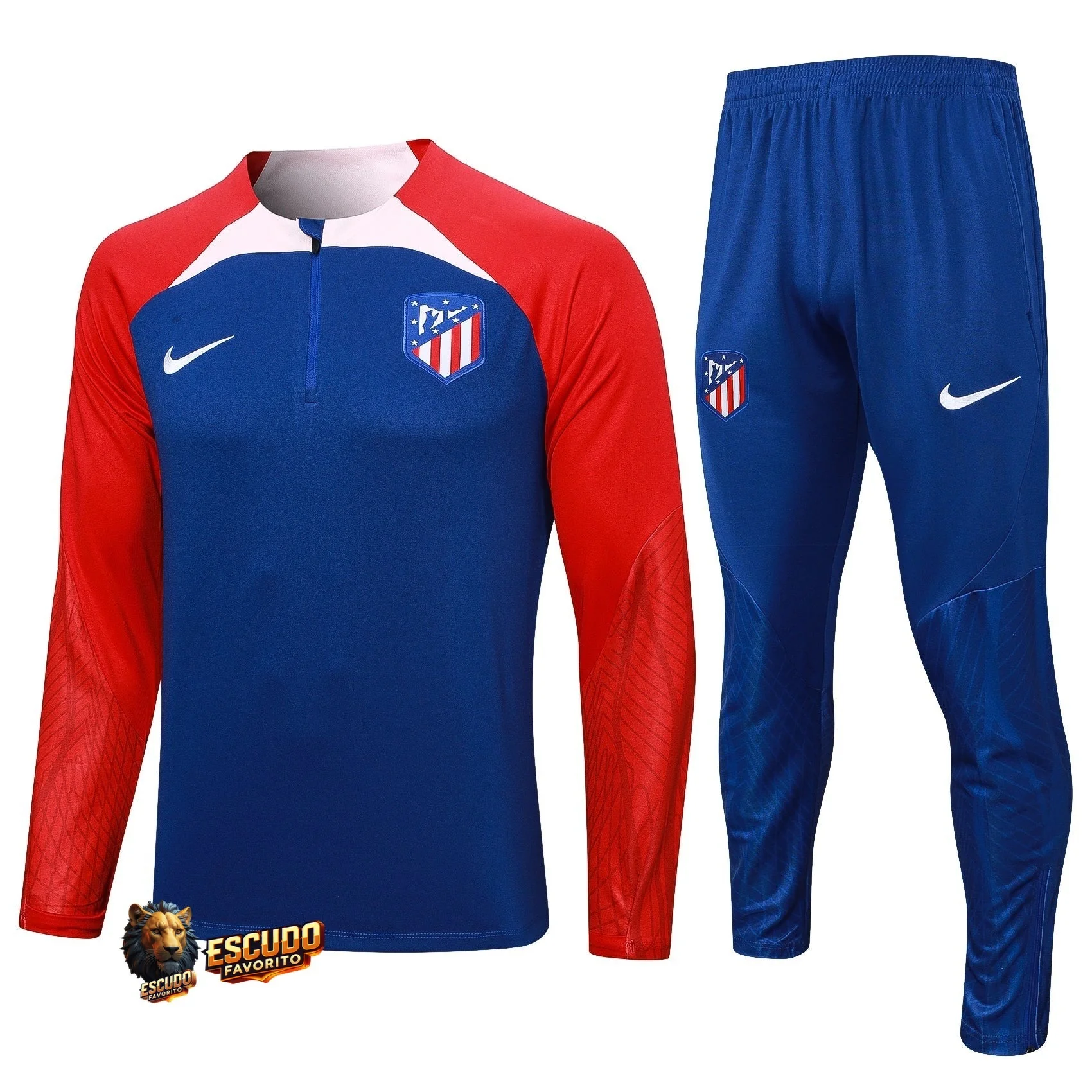 ATLÉTICO DE MADRID CAMISETA MANGA LARGA + PANTALONES 23/24HOMBRE