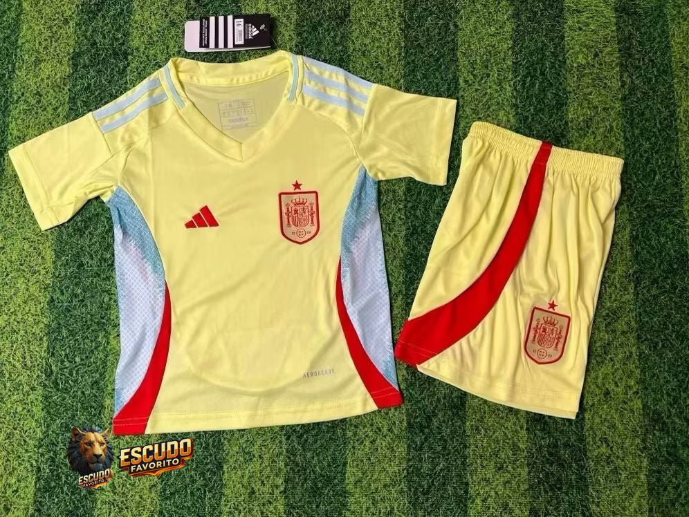 CAMISETA ESPAÑA II EURO 2024 EQUIPACIÓN PARA NIÑOS