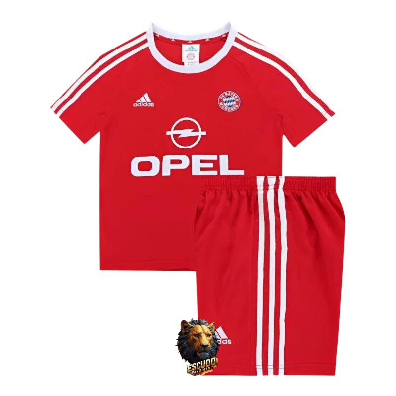 BAYERN MUNICH I 01/02 EQUIPACIÓN PARA NIÑOS RETRO