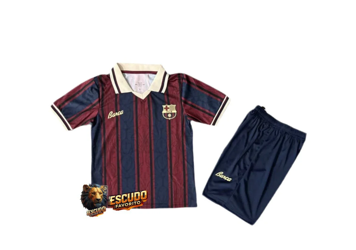 BARCELONA I 25/26 EDICIÓN ESPECIAL EQUIPACIÓN PARA NIÑOS