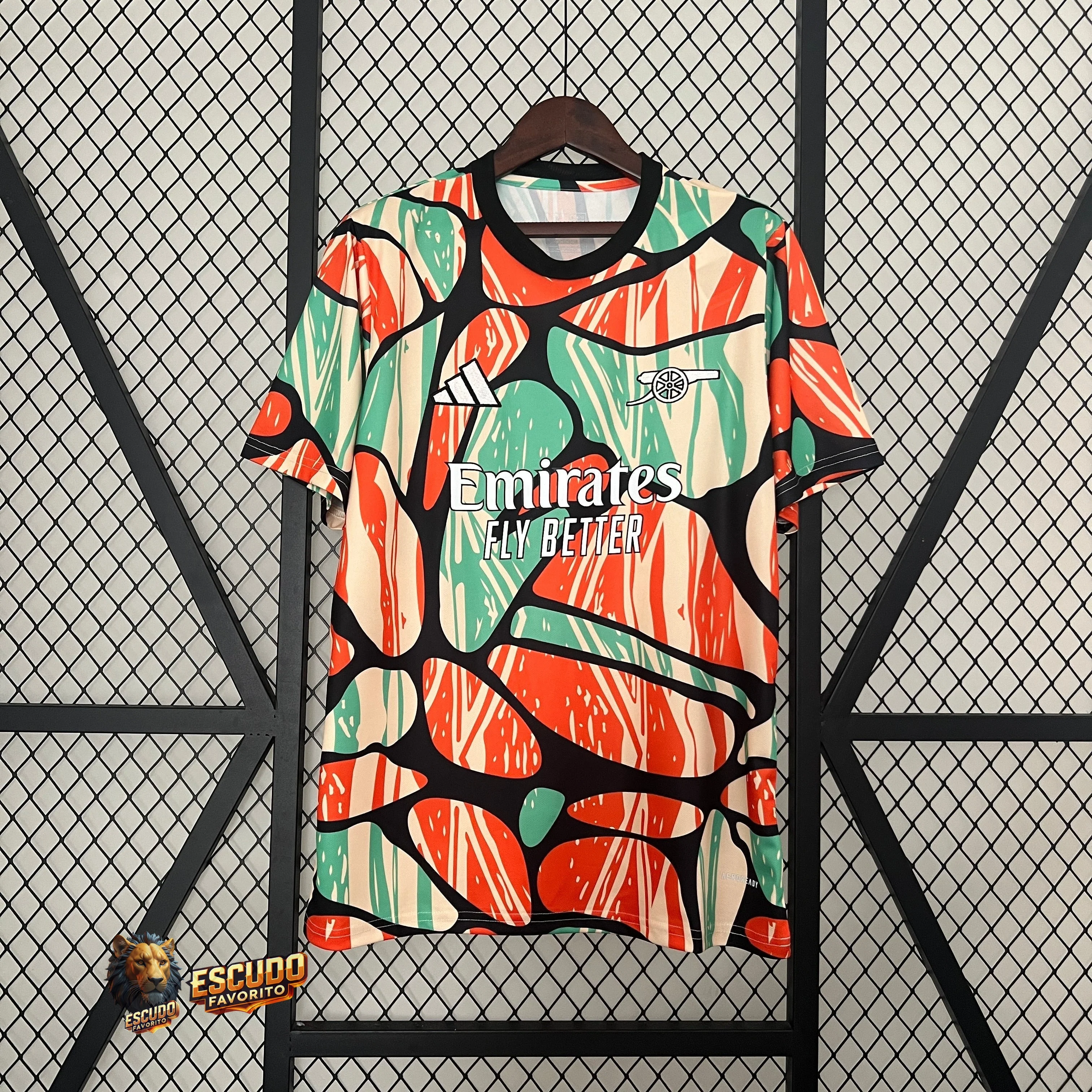 CAMISETA ARSENAL CALENTAMIENTO I 24/25 HOMBRE